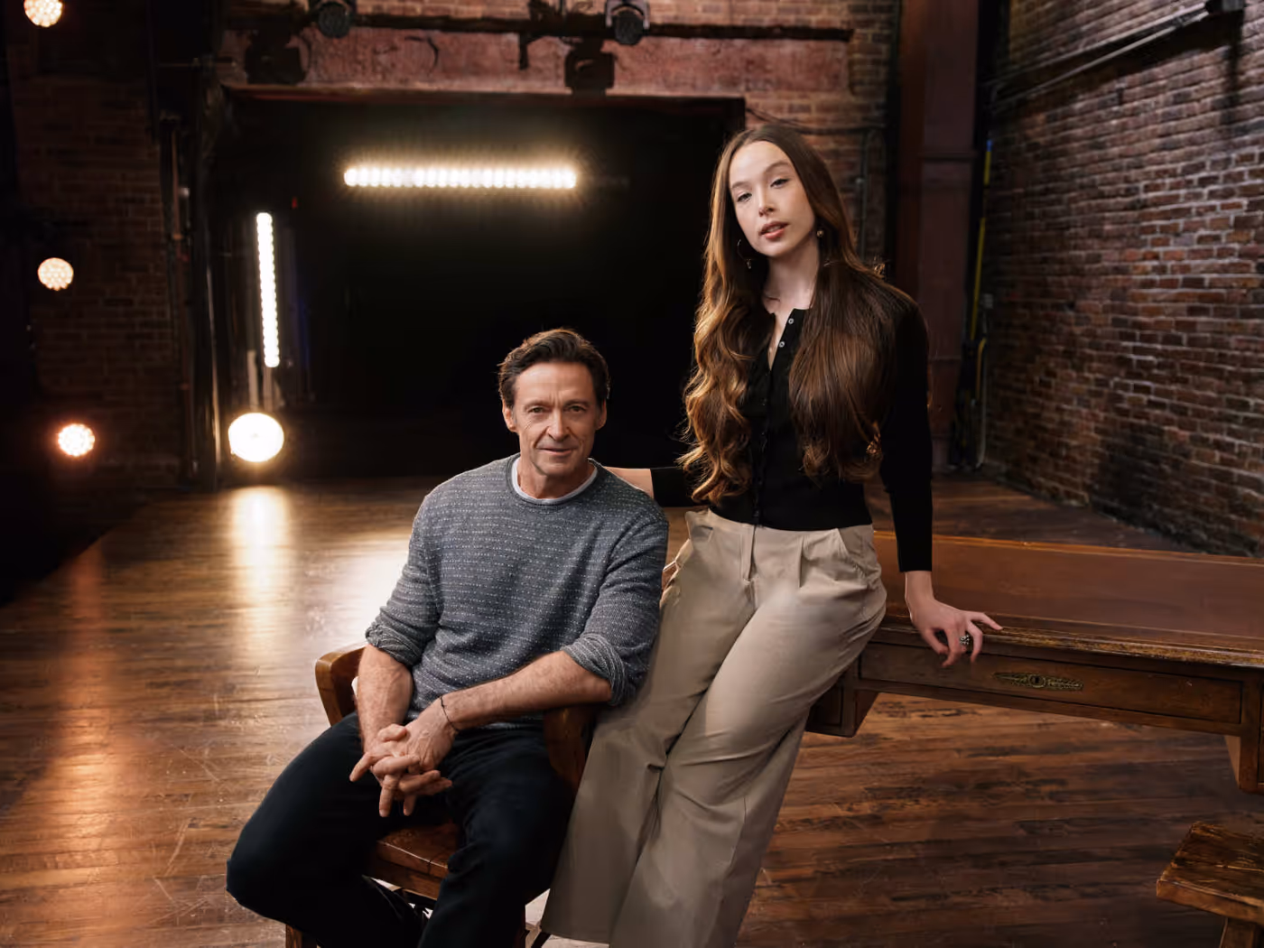 Photos: Hugh Jackman, Ella Beatty and More in Audible Theater Cast Portraits  Image