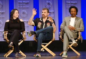 Jenn Carroll, Gordon Smith, and Samba Schutte @ BroadwayWorld Jenn Carroll, Gordon Smith, and Samba Schutte Photo