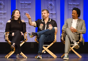 Jenn Carroll, Gordon Smith, and Samba Schutte @ BroadwayWorld Jenn Carroll, Gordon Smith, and Samba Schutte Photo