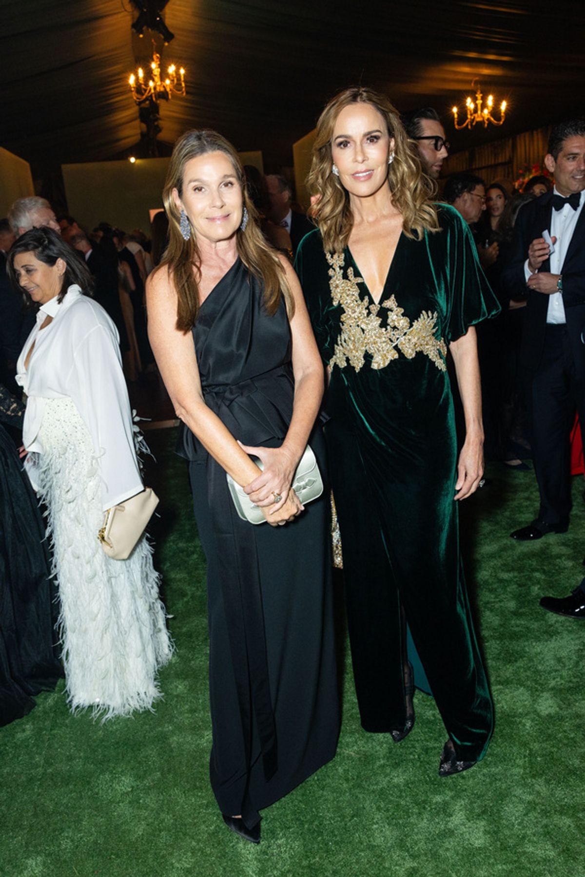 Aerin Lauder and Julia Koch at 