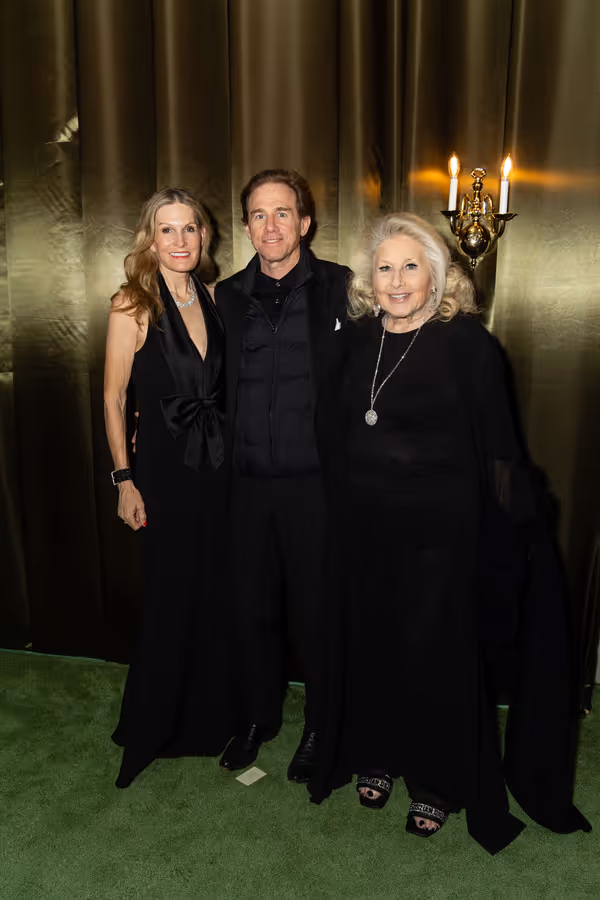 Ashley Holzer, Rusty Holzer and Jane Holzer Photo