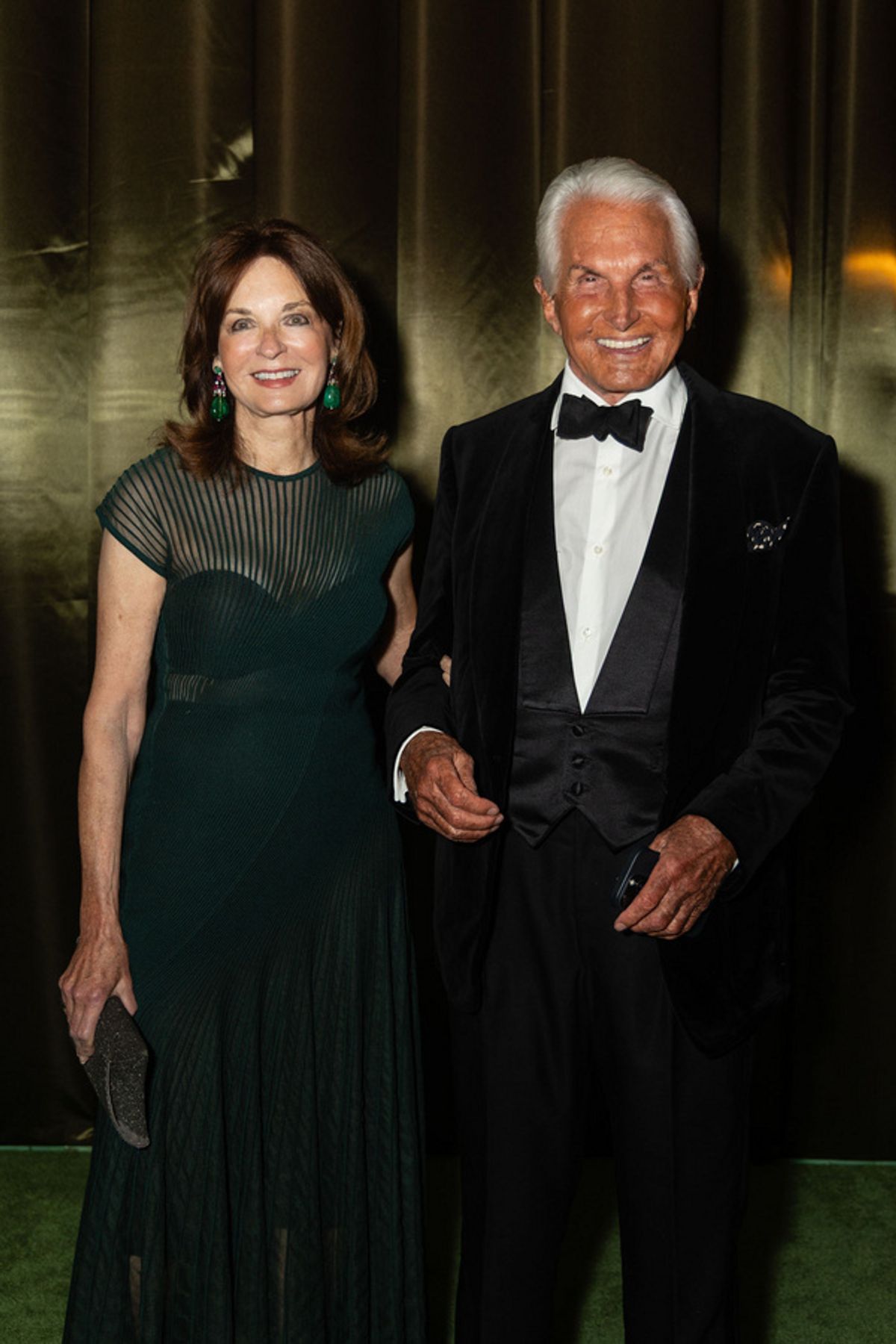 Katherine Bryan and George Hamilton at 