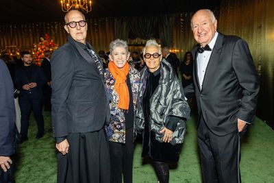 Maynard Monrow, Beth Rudin DeWoody, Mera and Don Rubell Photo