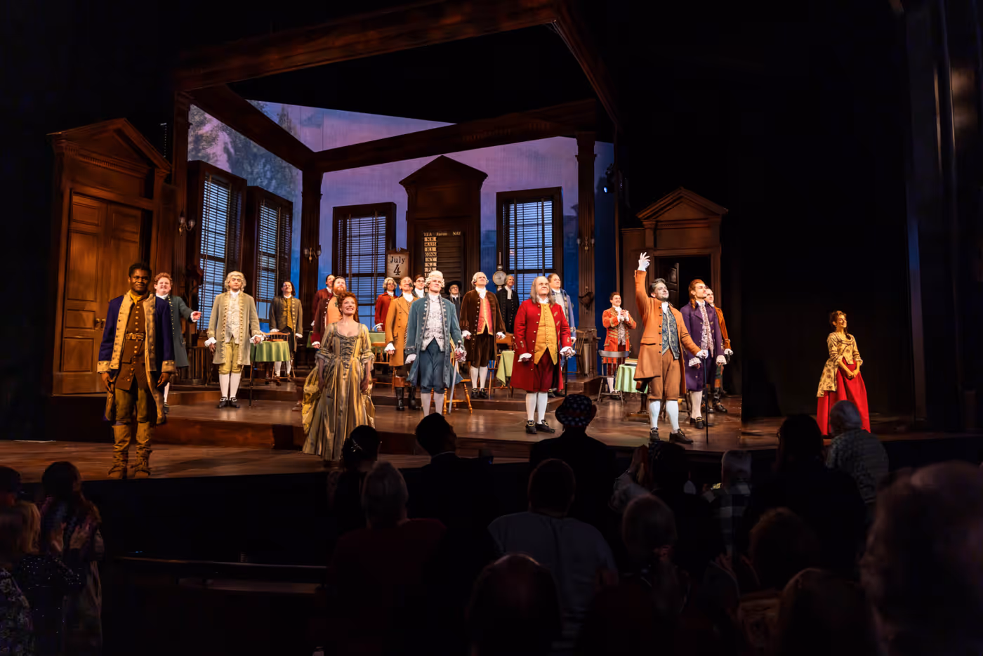 Photos: Inside Opening Night of 1776 at Paper Mill Playhouse  Image