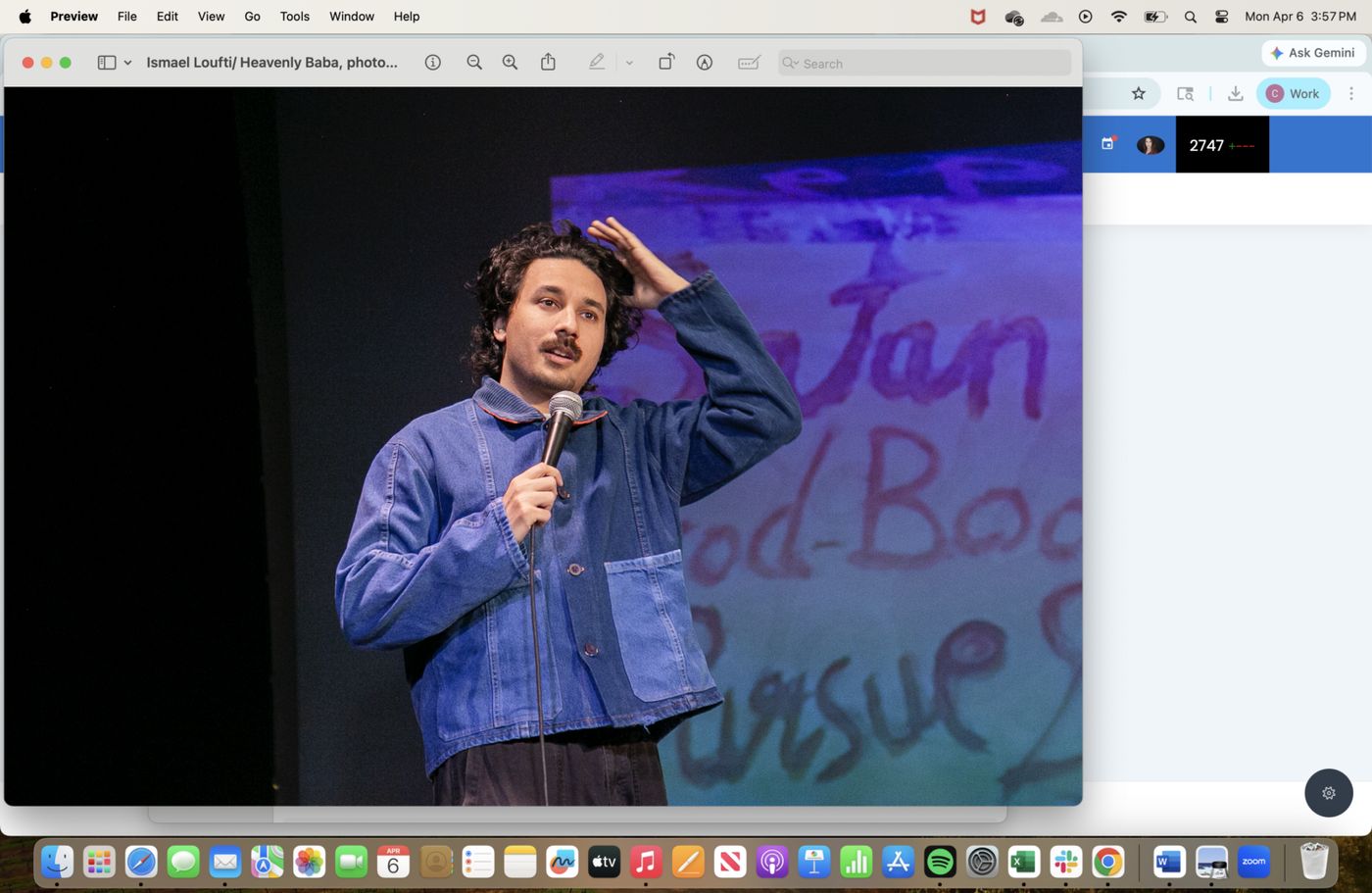 Photos: ISMAEL LOUTFI: HEAVENLY BABA Off-Broadway at Soho Playhouse  Image