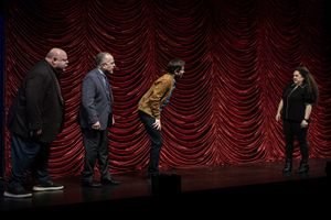 Kevin Chamberlin, Adam Heller, Matt Doyle, Marissa Jaret Winokur Photo