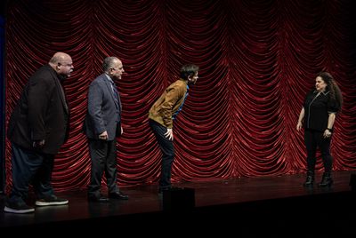 Kevin Chamberlin, Adam Heller, Matt Doyle, Marissa Jaret Winokur Photo