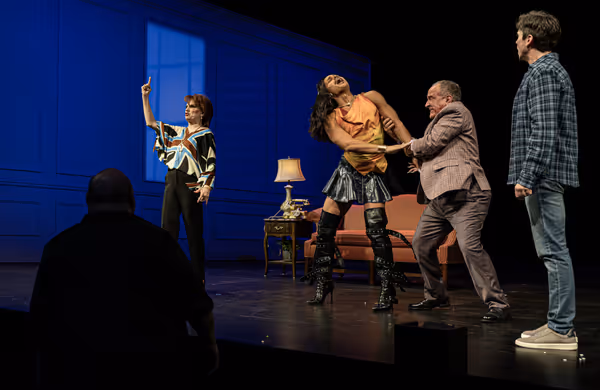 Beth Leavel, Tomás Matos, Adam Heller, Matt Doyle Photo