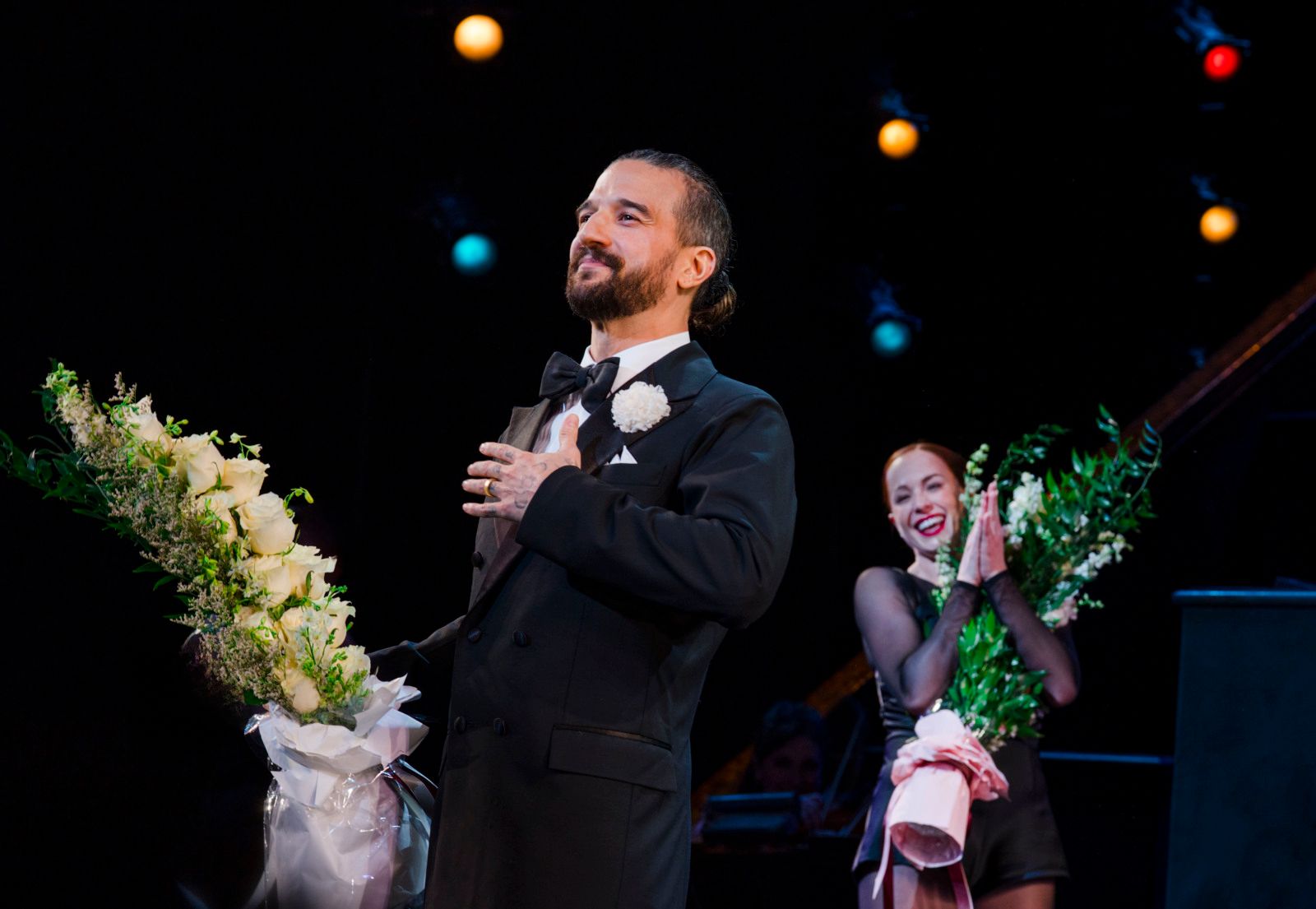 Video: Mark Ballas and Whitney Leavitt Take First Bows Together in CHICAGO On Broadway Image