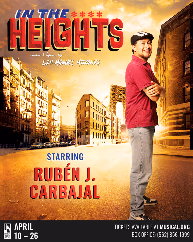 Interview: Rubén Carbajal of IN THE HEIGHTS at Carpenter Performing Arts Center Image