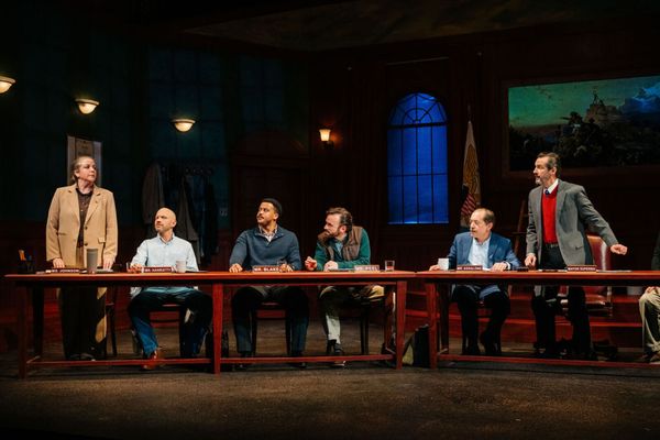 Valerie Adams Rigsbee, Ray Ficca, and cast Photo