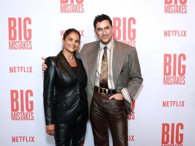 Bela Bajaria and Dan Levy Photo