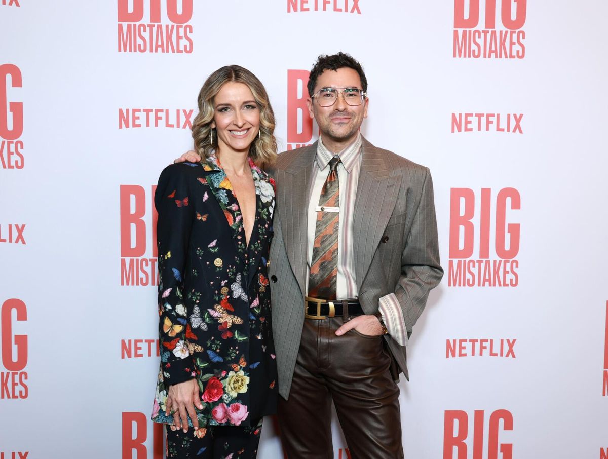 Anne-Marie McGintee and Dan Levy at Photos: Laurie Metcalf, Jacob Gutierrez, & More Attend BIG MISTAKES Premiere