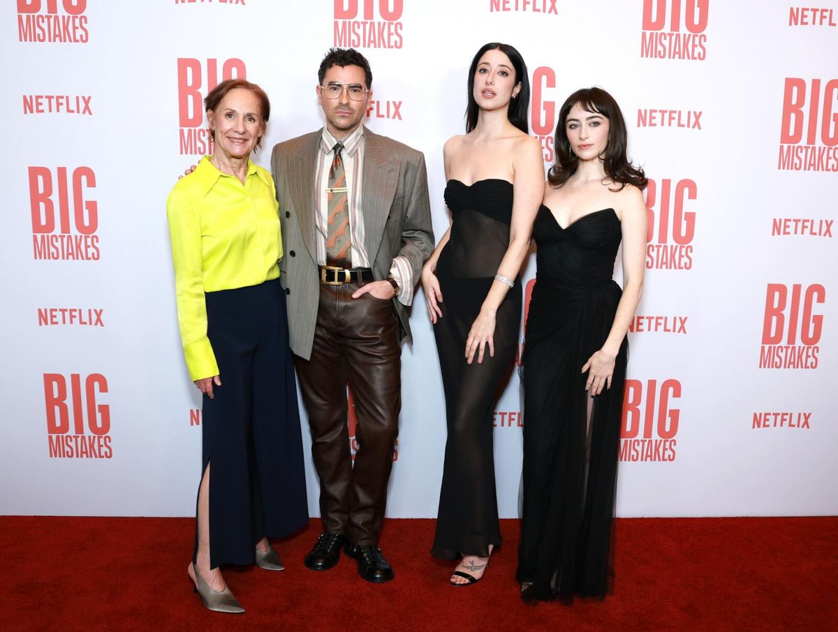 Laurie Metcalf, Dan Levy, Taylor Ortega and Abby Quinn at 