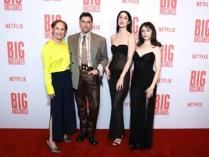 Laurie Metcalf, Dan Levy, Taylor Ortega and Abby Quinn Photo