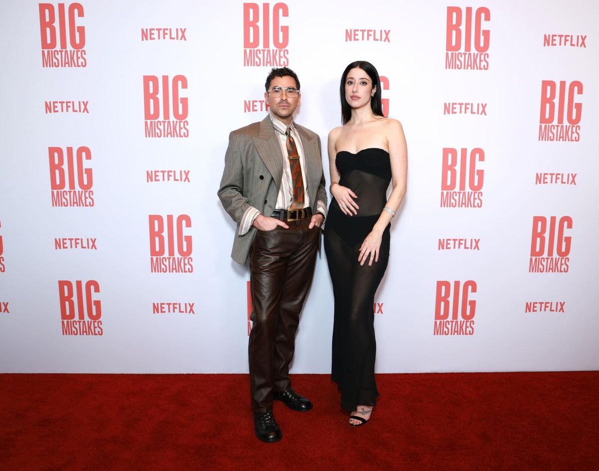 Dan Levy and Taylor Ortega at 