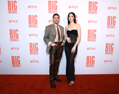 Dan Levy and Taylor Ortega Photo