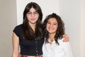 Eliana Theologides Rodriguez and Miranda Cornell Photo