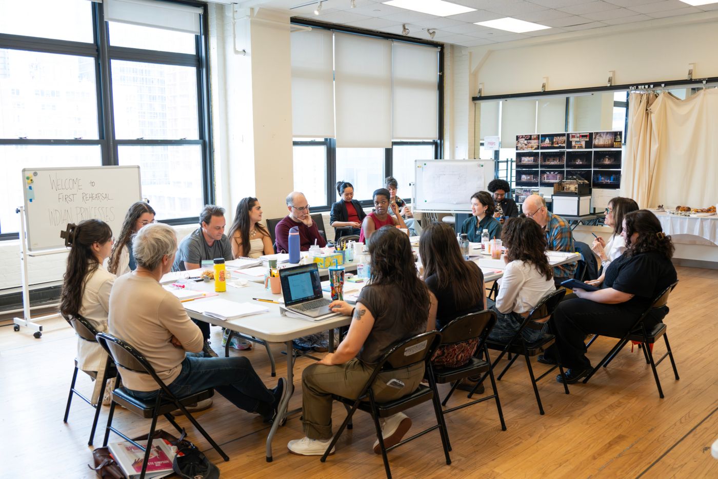 Photos: Ben Beckley, Rebecca Jimenez and More in Rehearsals for INDIAN PRINCESSES Off-Broadway  Image