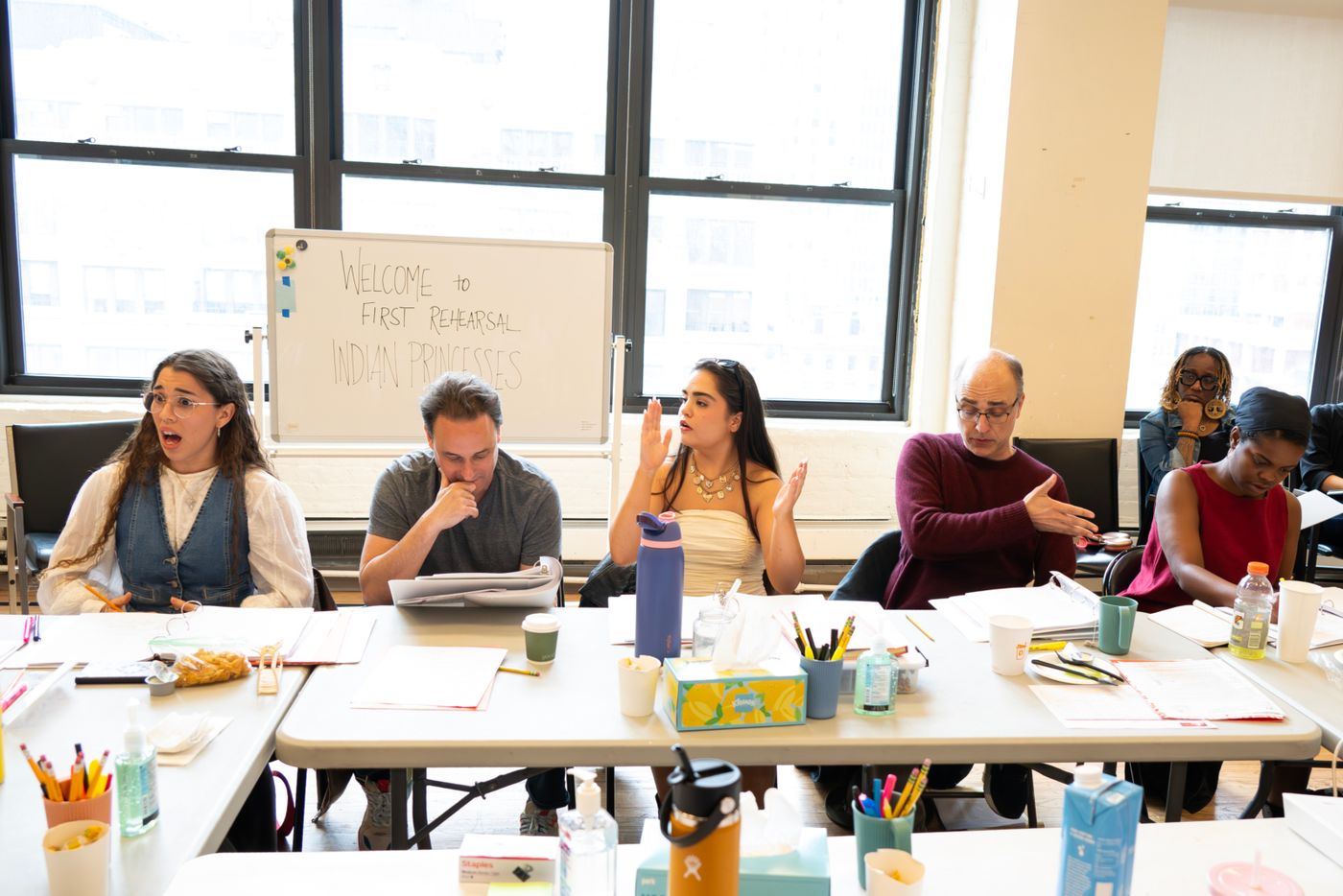 Photos: Ben Beckley, Rebecca Jimenez and More in Rehearsals for INDIAN PRINCESSES Off-Broadway  Image