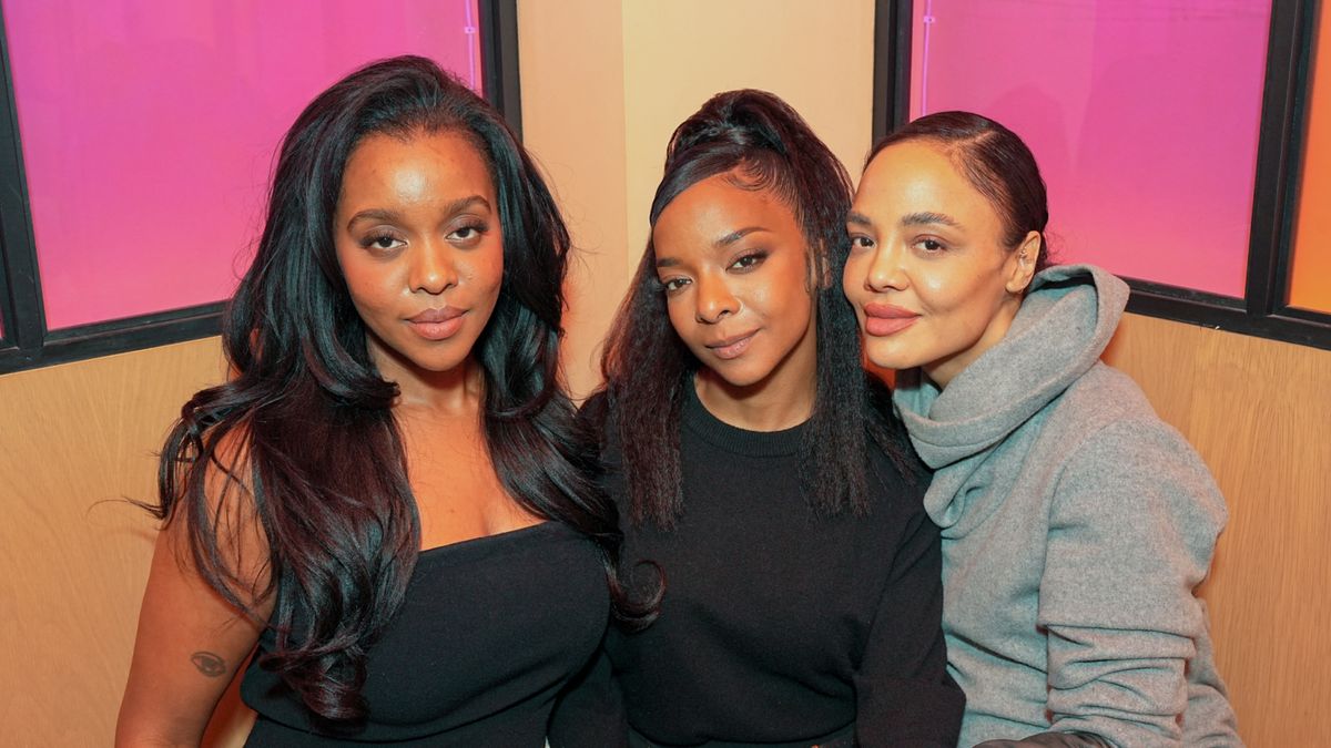 Mallori Johnson, Kara Young, and Tessa Thompson at 