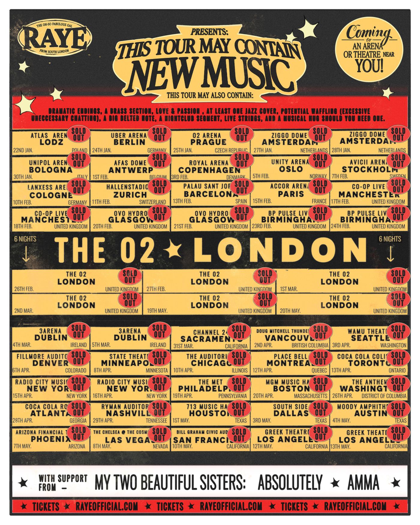 Review: RAYE Balances Power and Emotional Honesty in Sold-Out Vancouver Show Review: RAYE Balances Power and Emotional Honesty in Sold-Out Vancouver Show Image