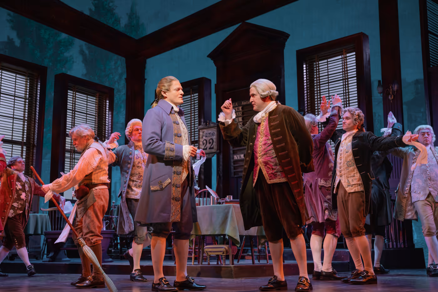 Review: 1776 at Paper Mill Playhouse Excellently Depicts History in the Making Review: 1776 at Paper Mill Playhouse Excellently Depicts History in the Making Image