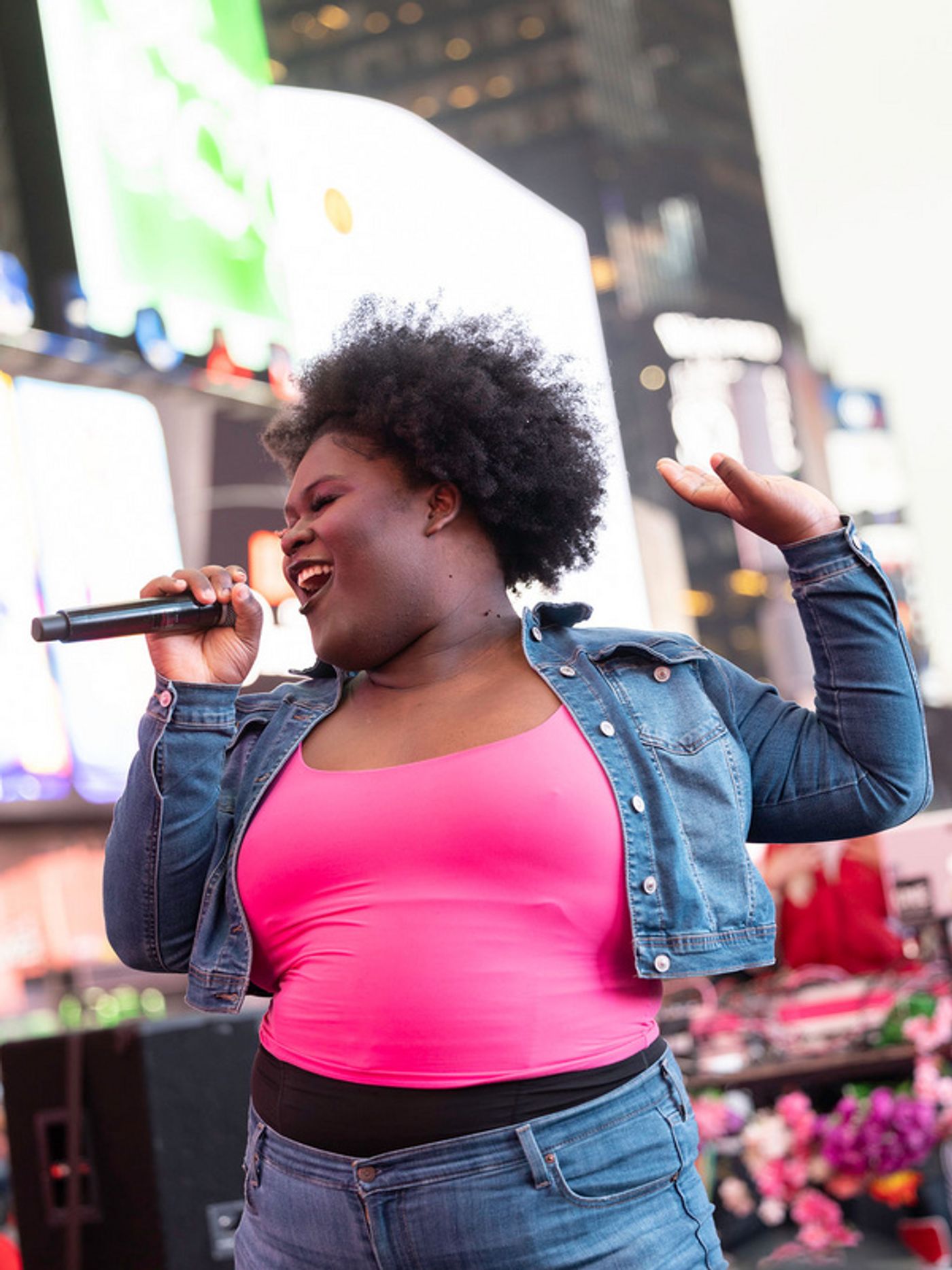 Photos: Times Square Trans Day of Visibility Showcase Led by Drag Star Lana Jarae  Image