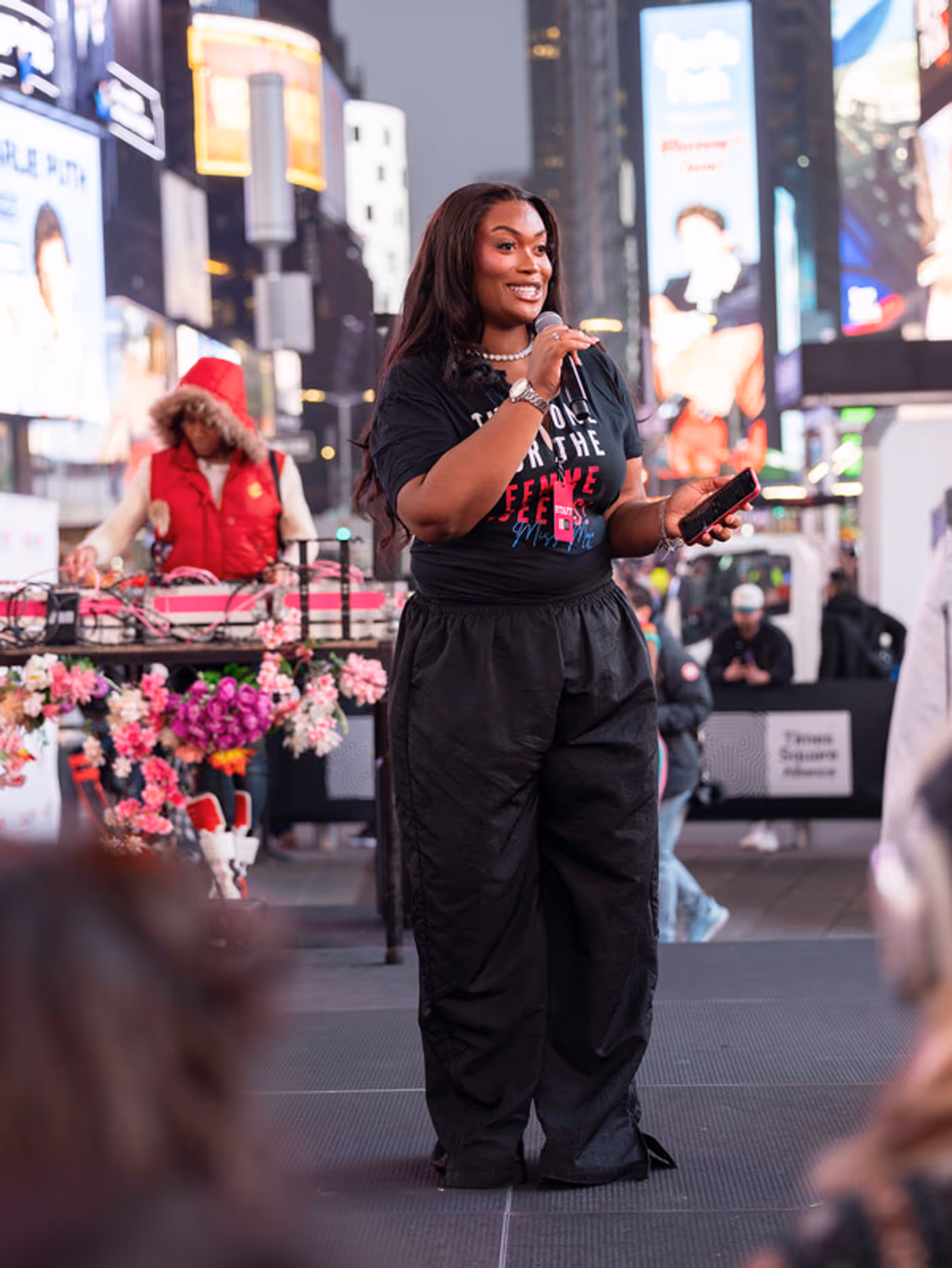 Photos: Times Square Trans Day of Visibility Showcase Led by Drag Star Lana Jarae  Image