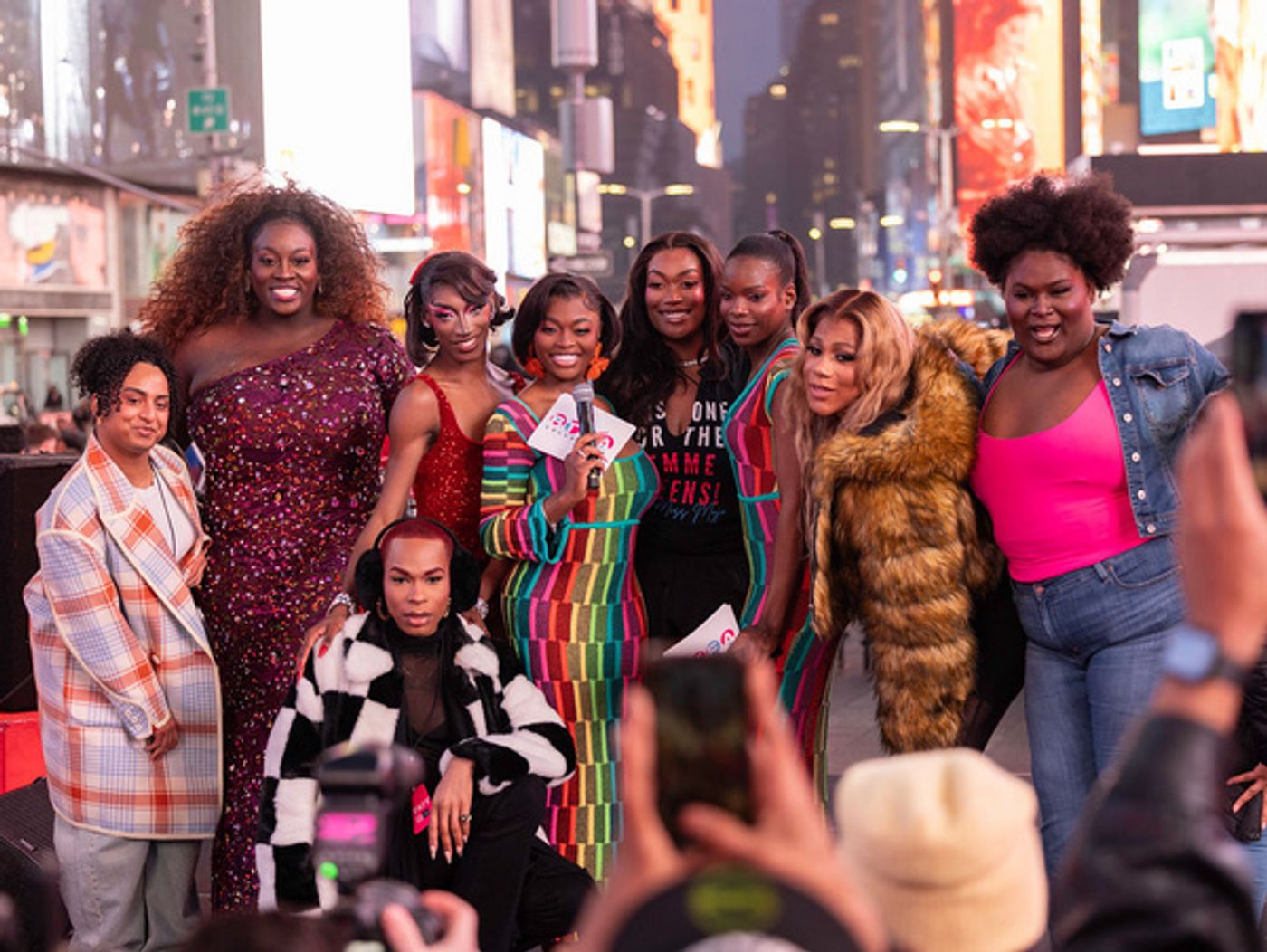 Photos: Times Square Trans Day of Visibility Showcase Led by Drag Star Lana Jarae  Image