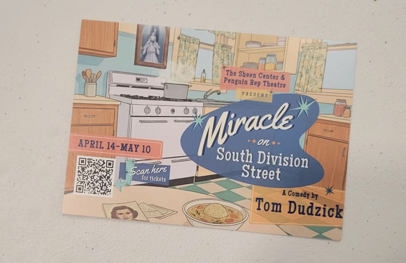 Photos: MIRACLE ON SOUTH DIVISION STREET Begins Rehearsal at the Sheen Center  Image