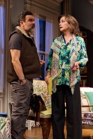 Ricardo Chavira and Margaret Colin  Photo