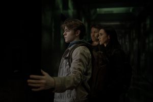 Oakes Fegley, Jennifer Connelly and Joel Edgerton Photo