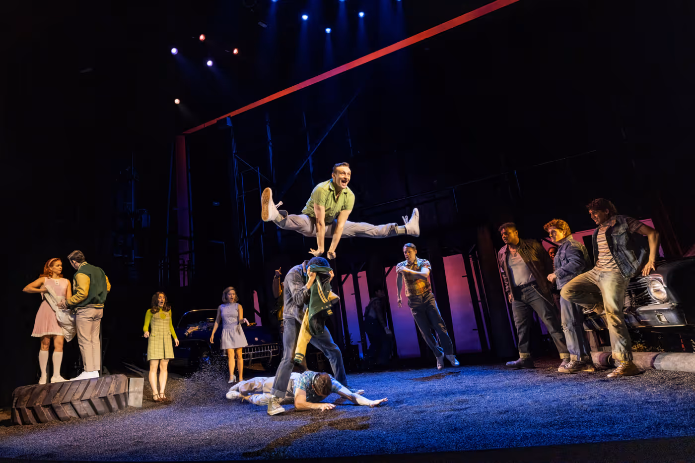 Photos: Stay Gold - THE OUTSIDERS Celebrates 2 Years on Broadway; See Noah Pacht and More on Stage  Image