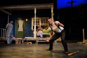 Rondrell McCormick, De’Adre Aziza, Dorian Missick Photo