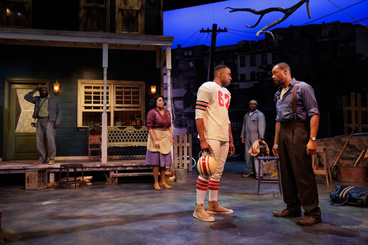 Donathan Walters, De’Adre Aziza, Omari K. Chancellor, Rondrell McCormick, Dorian Missick at 