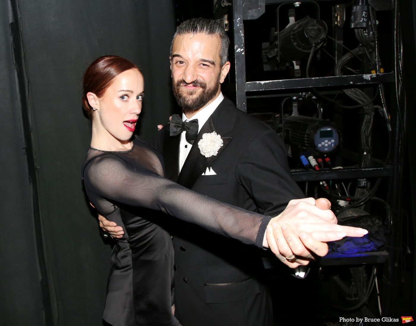 Photos: Go Backstage with Mark Ballas & Whitney Leavitt at CHICAGO  Image