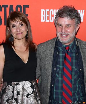 Playwright Gina Gionfriddo and Director Trip Cullman Photo