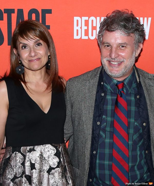 Playwright Gina Gionfriddo and Director Trip Cullman Photo