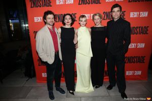 Alden Ehrenreich, Lauren Patten, Madeline Brewer, Linda Emond and Patrick Ball Photo