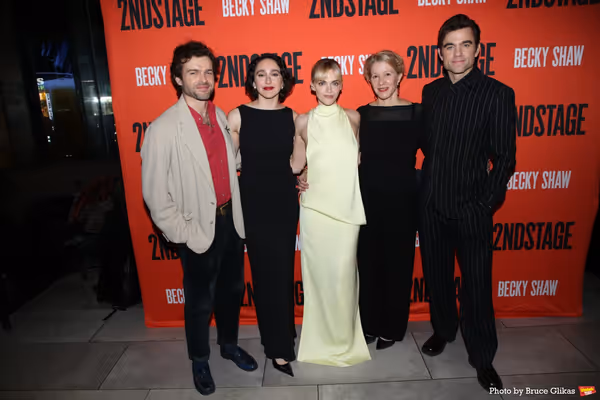 Alden Ehrenreich, Lauren Patten, Madeline Brewer, Linda Emond and Patrick Ball Photo