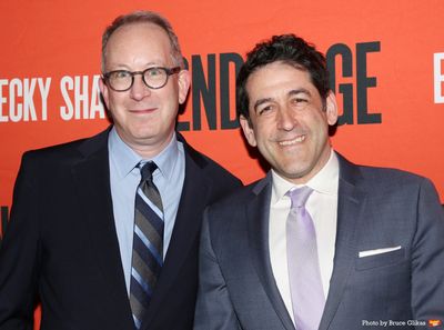 Second Stage Theater Executive Director Adam Siegel and Second Stage Theater Artistic Photo