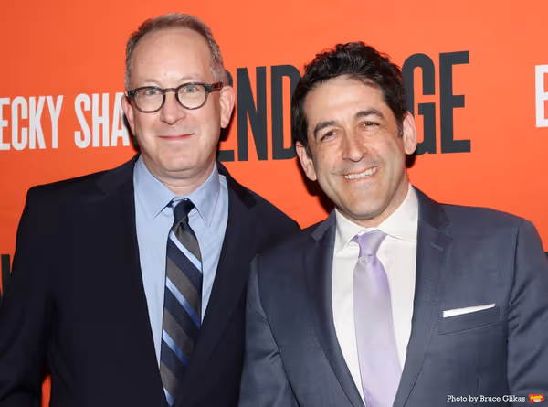 Second Stage Theater Executive Director Adam Siegel and Second Stage Theater Artistic Photo