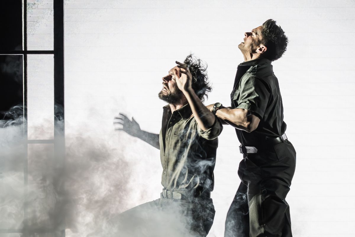 George Blagden and Damian Buhagiar at 