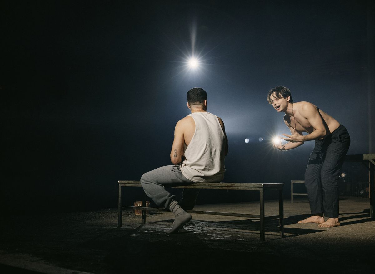Christopher Abbott and Ben Ahlers by Emilio Madrid at 