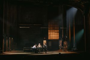 Christopher Abbott, Nathan Lane, and Ben Ahlers by Emilio Madrid Photo