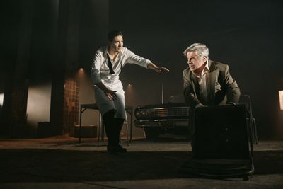 Jake Silbermann and Nathan Lane by Emilio Madrid Photo