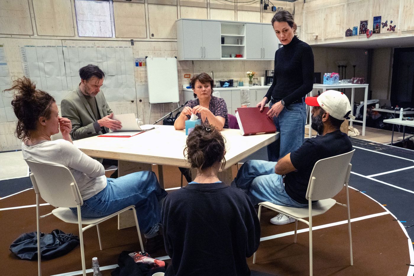 Photos: First Look At MASS In Rehearsals at Donmar Warehouse Photos: First Look At MASS In Rehearsals at Donmar Warehouse Image