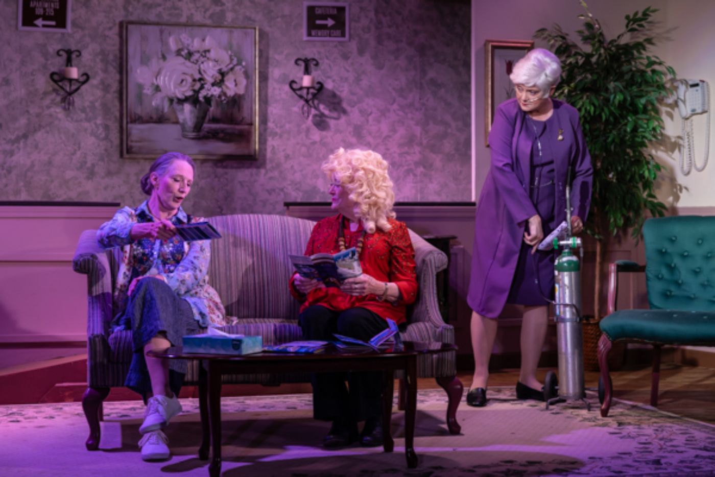 Photos: First look at The Alcove Dinner Theatre and Bruce Jacklin & Company’s FOUR OLD BROADS  Image