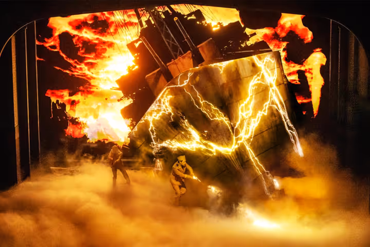 Stranger Things: The First Shadow Production Photo